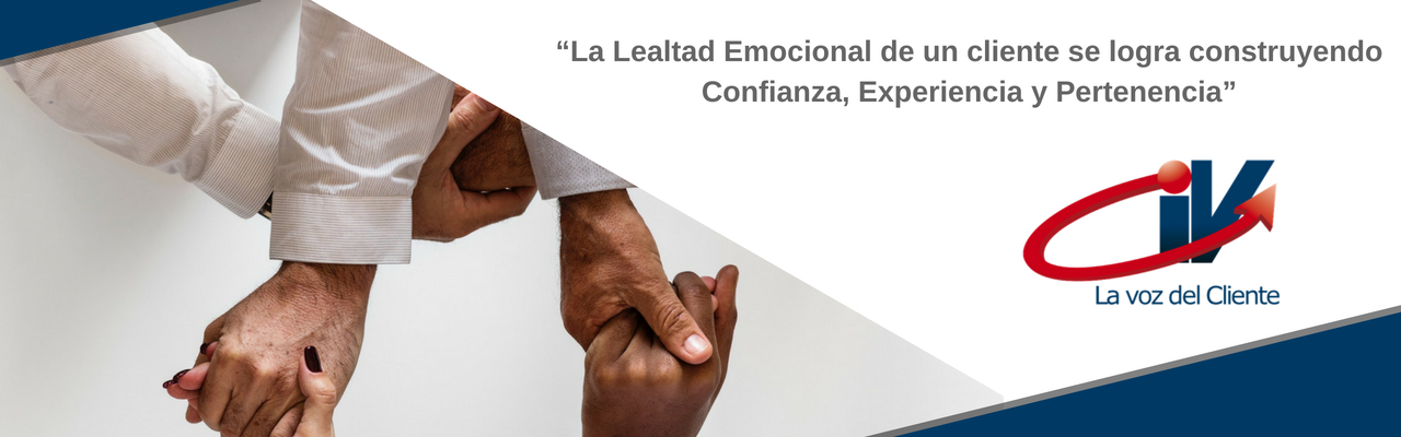 Lealtad emocional del cliente