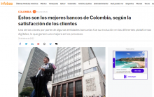 Estos son los mejores bancos de Colombia, según la satisfacción de los clientes